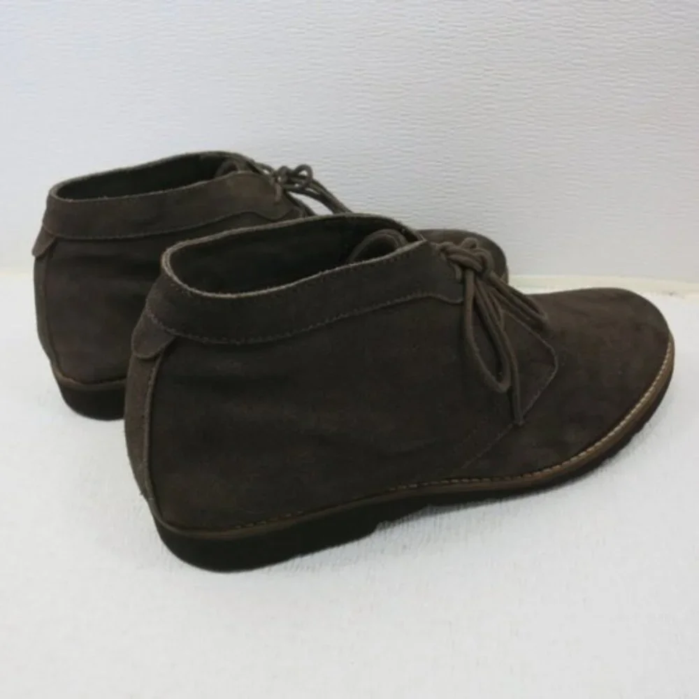 Tansmith Suede Leather Casual Chukka Boots Casual Comfort Footwear Sz 10.5 M